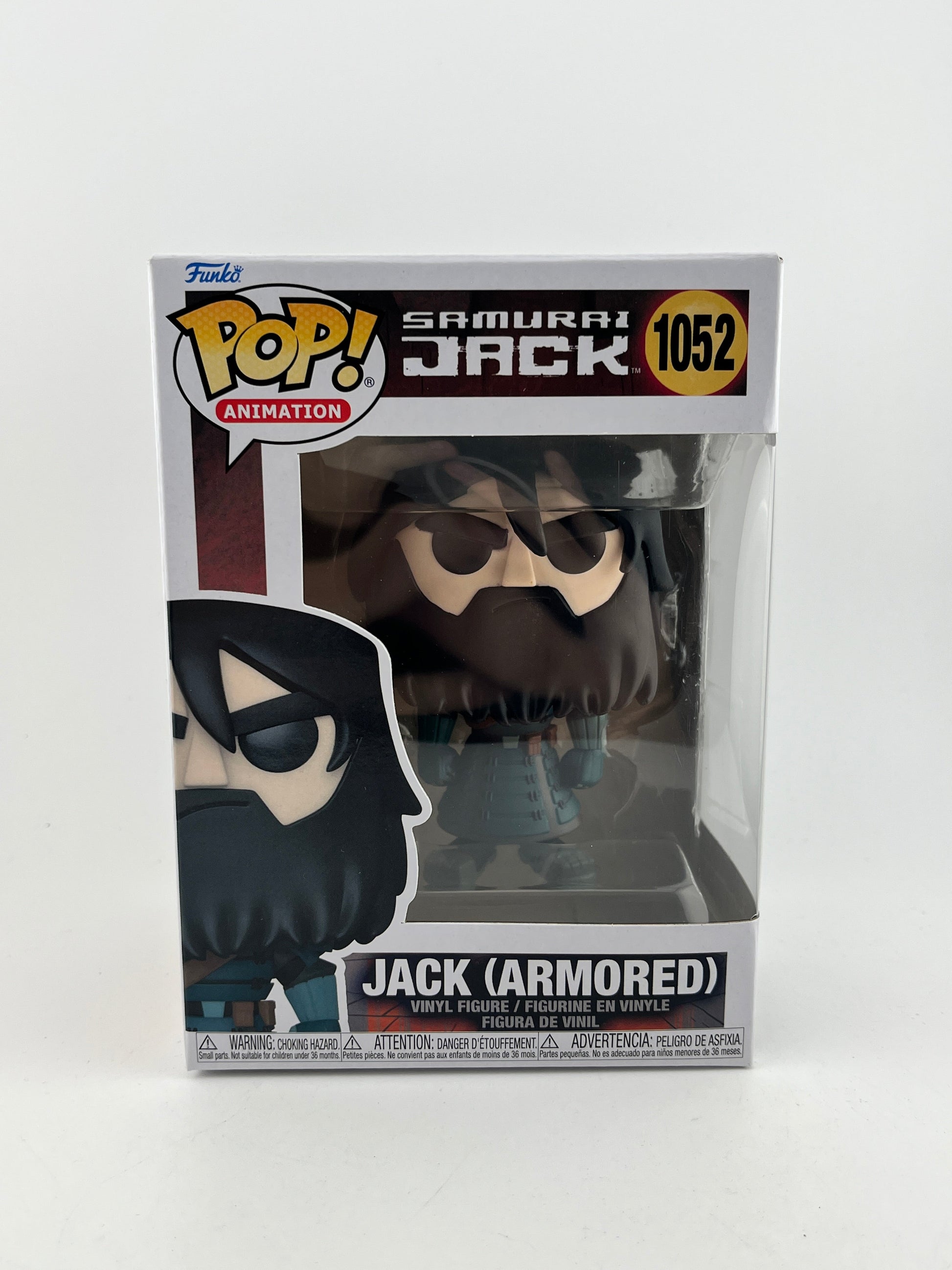Funko POP! Animation Samurai Jack - Jack (Armored) #1052 - Vinyl Collectable FRENLY BRICKS - Open 7 Days