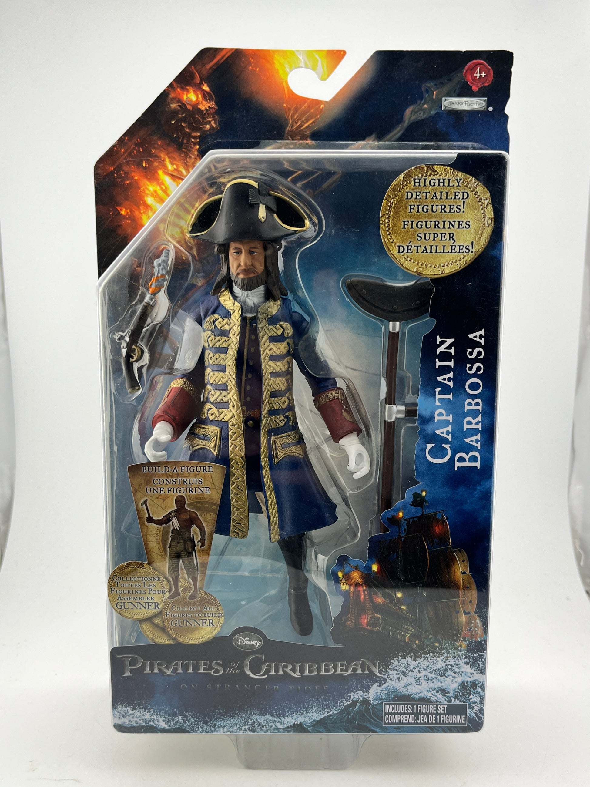 Disney Pirates Of The Caribbean Stranger Tides  - Captain Black Beard - Action Figure FRENLY BRICKS - Open 7 Days