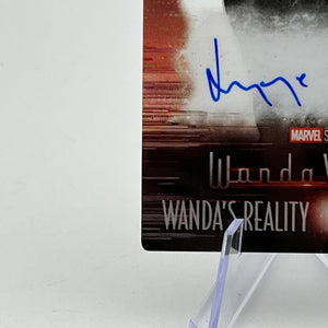 Upper Deck Marvel Wandavision - Elizabeth Olsen As Wanda Auto 17/25 Wanda's Reality FRENLY BRICKS - Open 7 Days