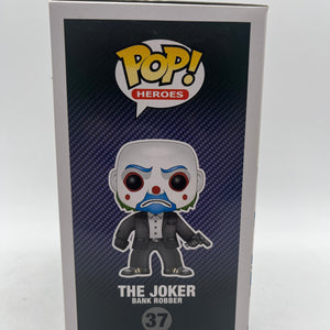 Funko Pop! The Joker Bank Robber #37 Batman the Dark Knight Trilogy Figure FRENLY BRICKS - Open 7 Days