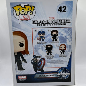Funko POP! Marvel Captain America The Winter Solider - Black Widow #42 FRENLY BRICKS - Open 7 Days