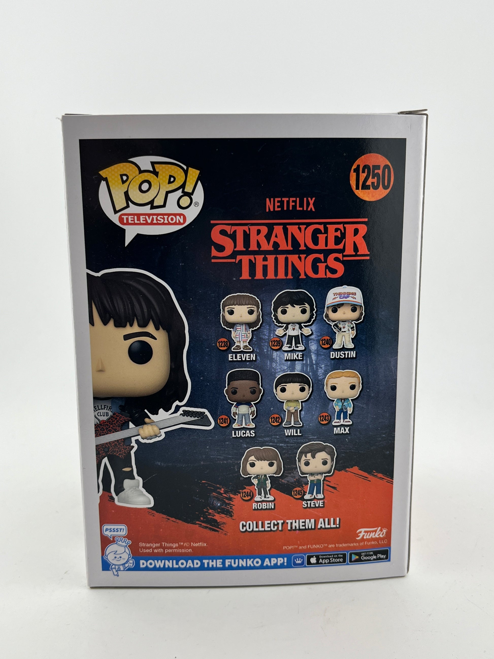 Funko POP! Television Stranger Things - Eddie #1250 - Special Edition FRENLY BRICKS - Open 7 Days