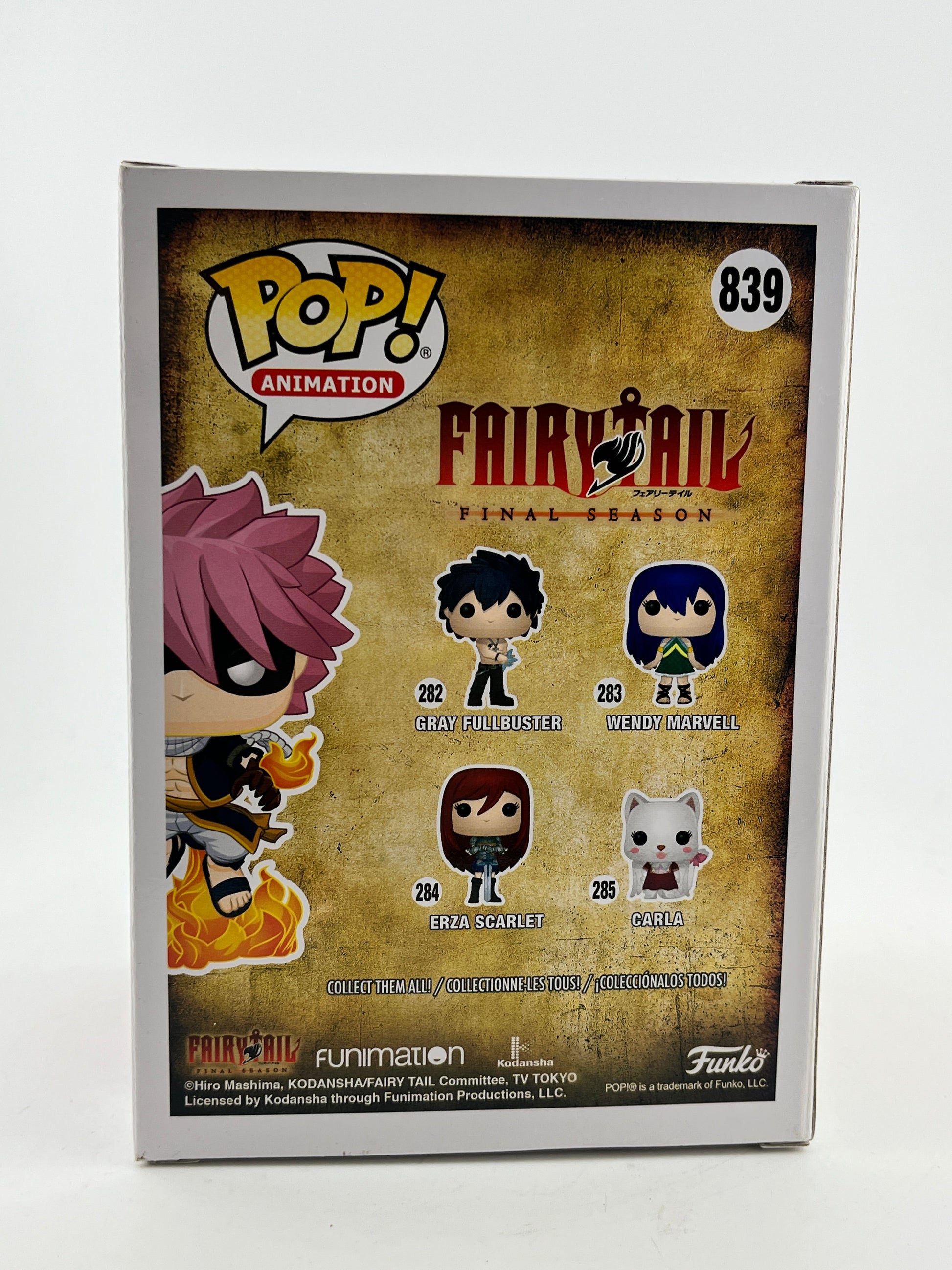 Funko POP! Animation Fairy Tail - Etherious Natsu Dragneel (E.N.D.) #839 - Vinyl Collectable FRENLY BRICKS - Open 7 Days