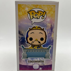 Funko POP! Disney Beauty and the Beast Cogsworth #1138 - 30th Anniversary Edition FRENLY BRICKS - Open 7 Days