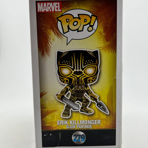 Funko POP! Marvel Black Panther - Erik Killmonger #279 - Glow Vinyl Collectable FRENLY BRICKS - Open 7 Days