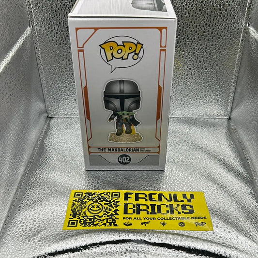 Pop Vinyl Star Wars 402 The Mandalorian With The Child FRENLY BRICKS - Open 7 Days