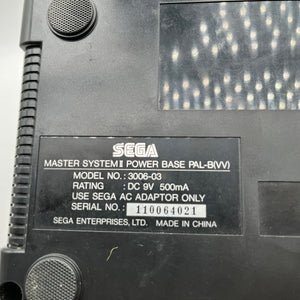 Saga Master System 2 - Power Base - For Parts - Untested FRENLY BRICKS - Open 7 Days
