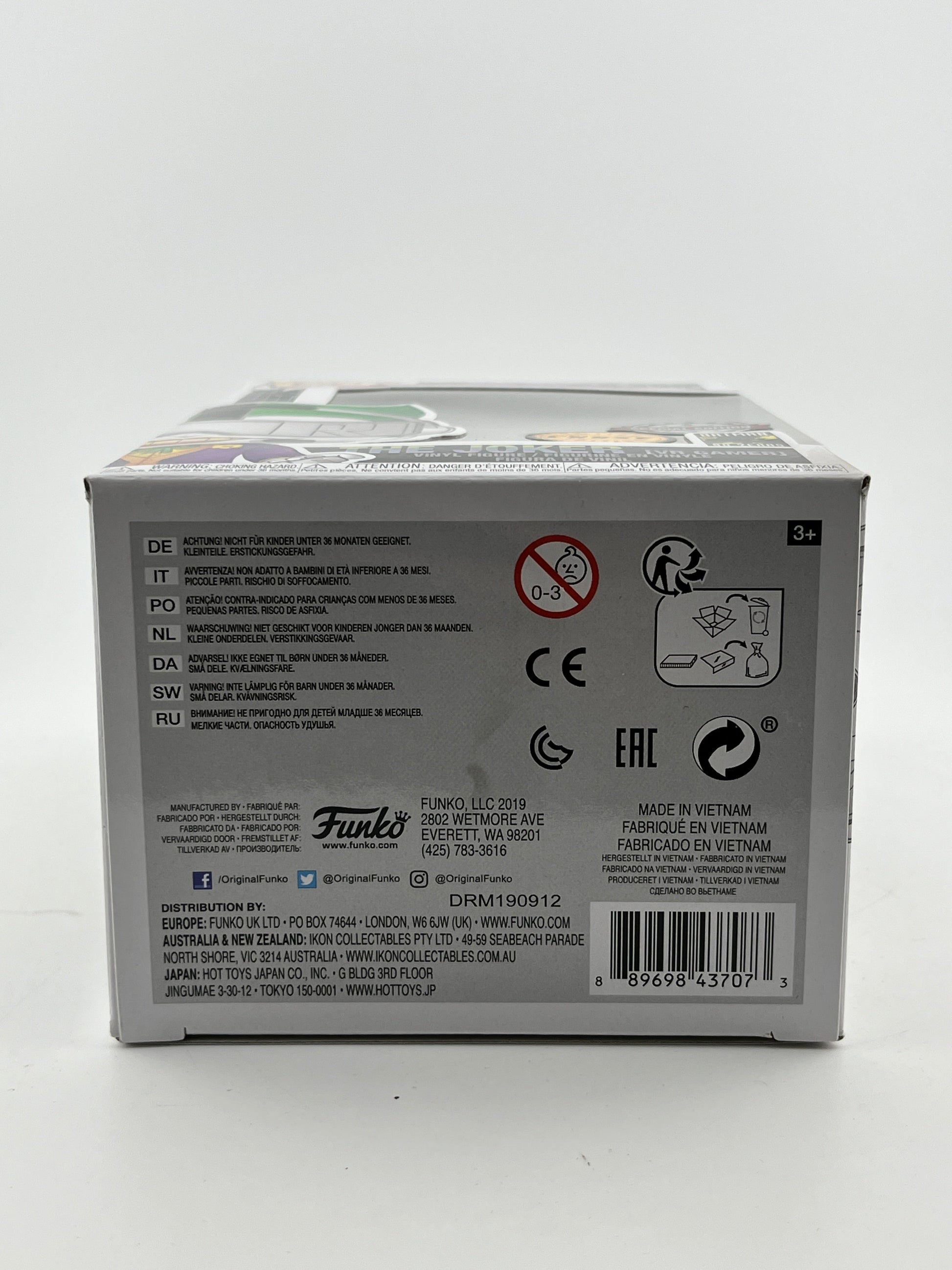 Funko POP! Heroes Batman 80th Anniversary - The Joker (VR Gamer) #296 - Chase FRENLY BRICKS - Open 7 Days