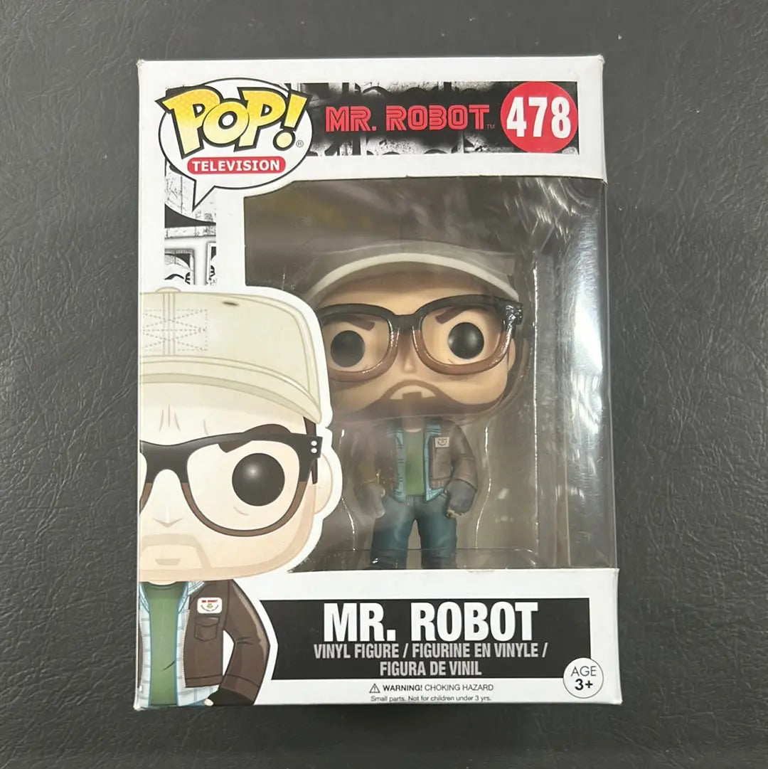 Pop Vinyl Mr Robot #478 FRENLY BRICKS - Open 7 Days