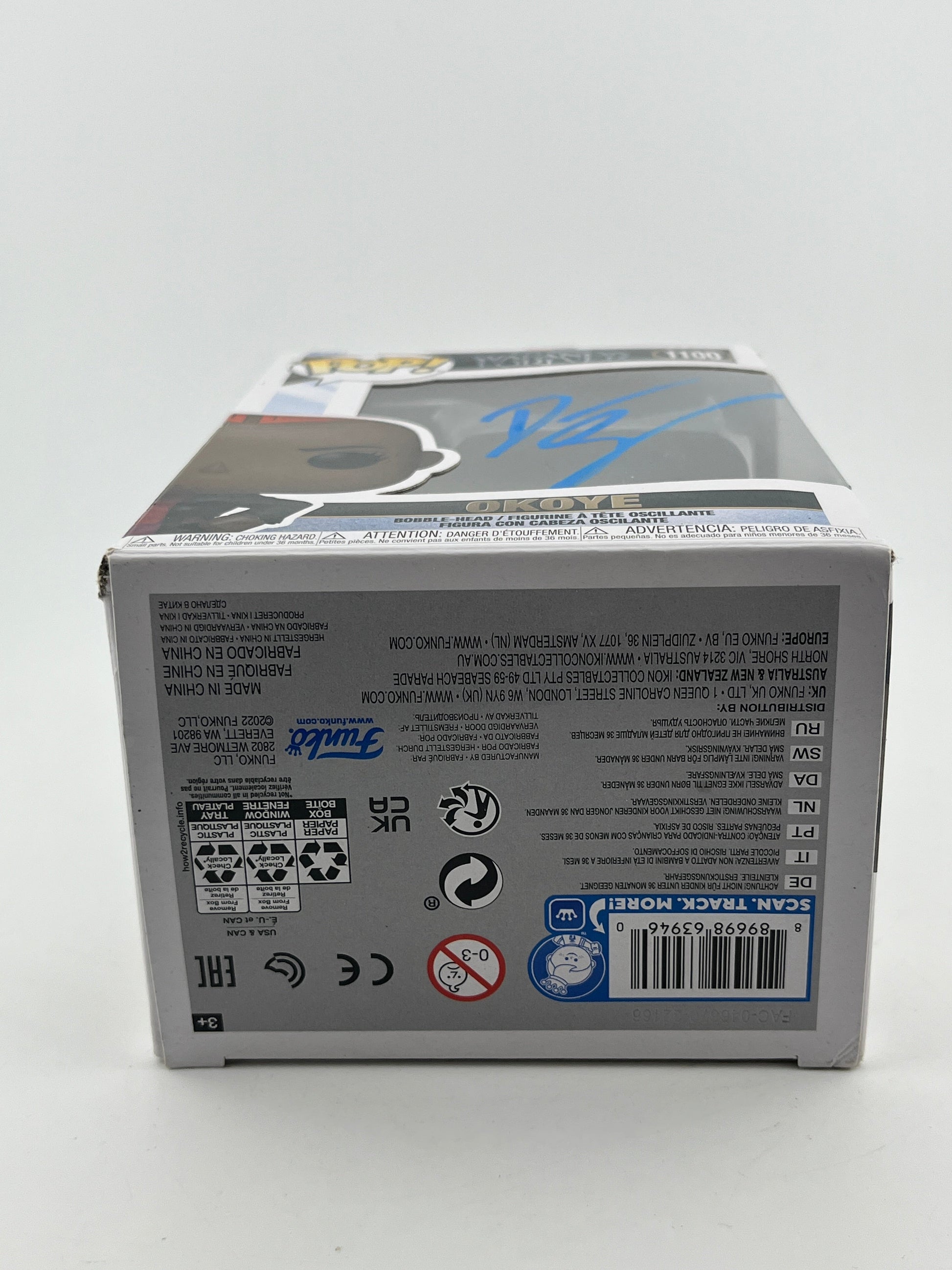 Funko POP! Marvel Wankada Forever - Okoye #1100 - Signed Danai Gurira - No COA FRENLY BRICKS - Open 7 Days