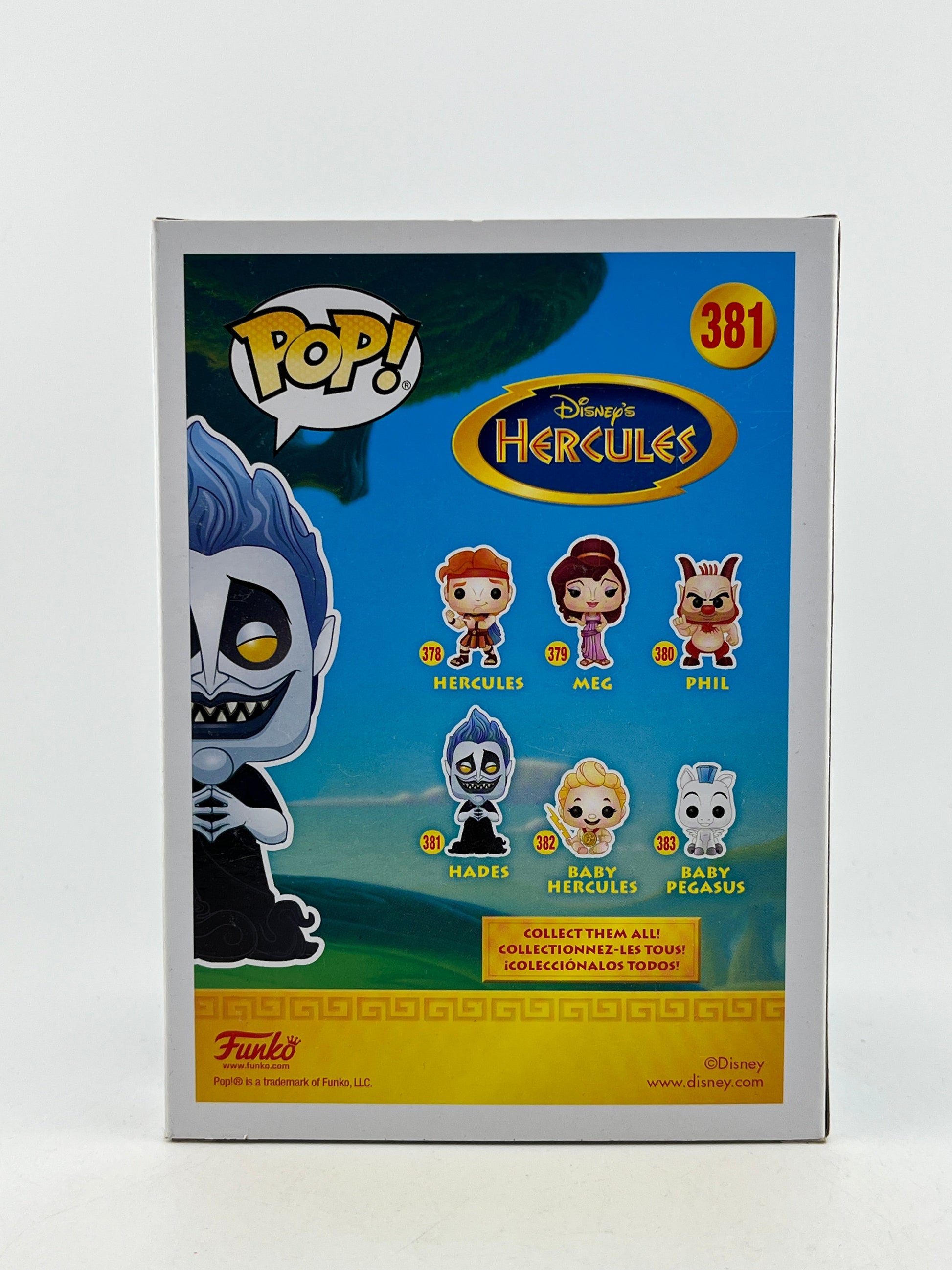 Funko POP! Disney - Hades #381 - Glow In The Dark - Vinyl Collectable FRENLY BRICKS - Open 7 Days