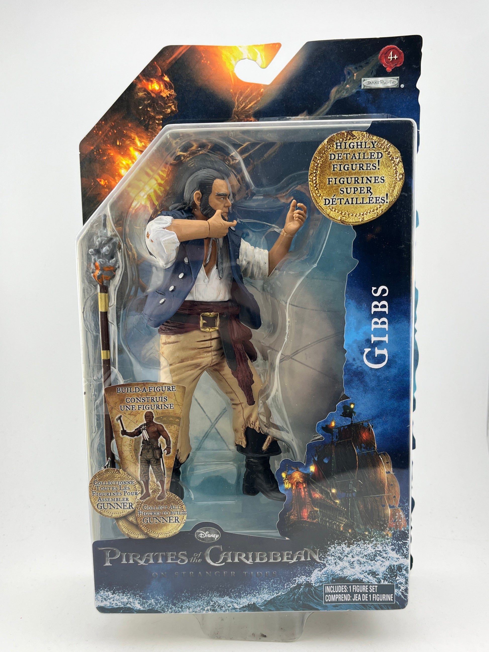 Disney - Pirates of the Caribbean Stranger Tides - Gibbs - Figure FRENLY BRICKS - Open 7 Days