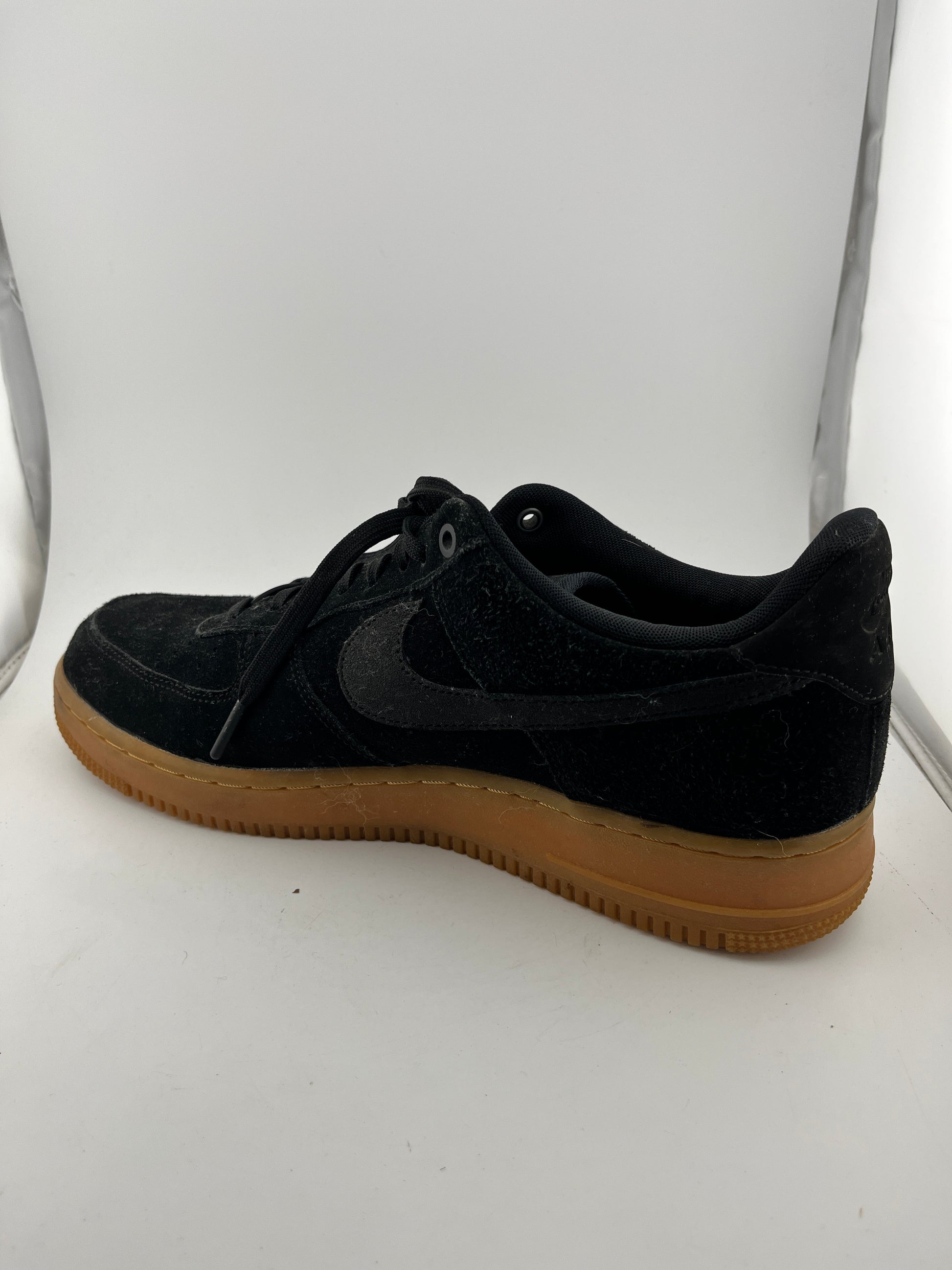 Nike Air Force 1 07 Lv8 Suede Air Force Suede Black AA1117-001, - Mens UK10 FRENLY BRICKS - Open 7 Days