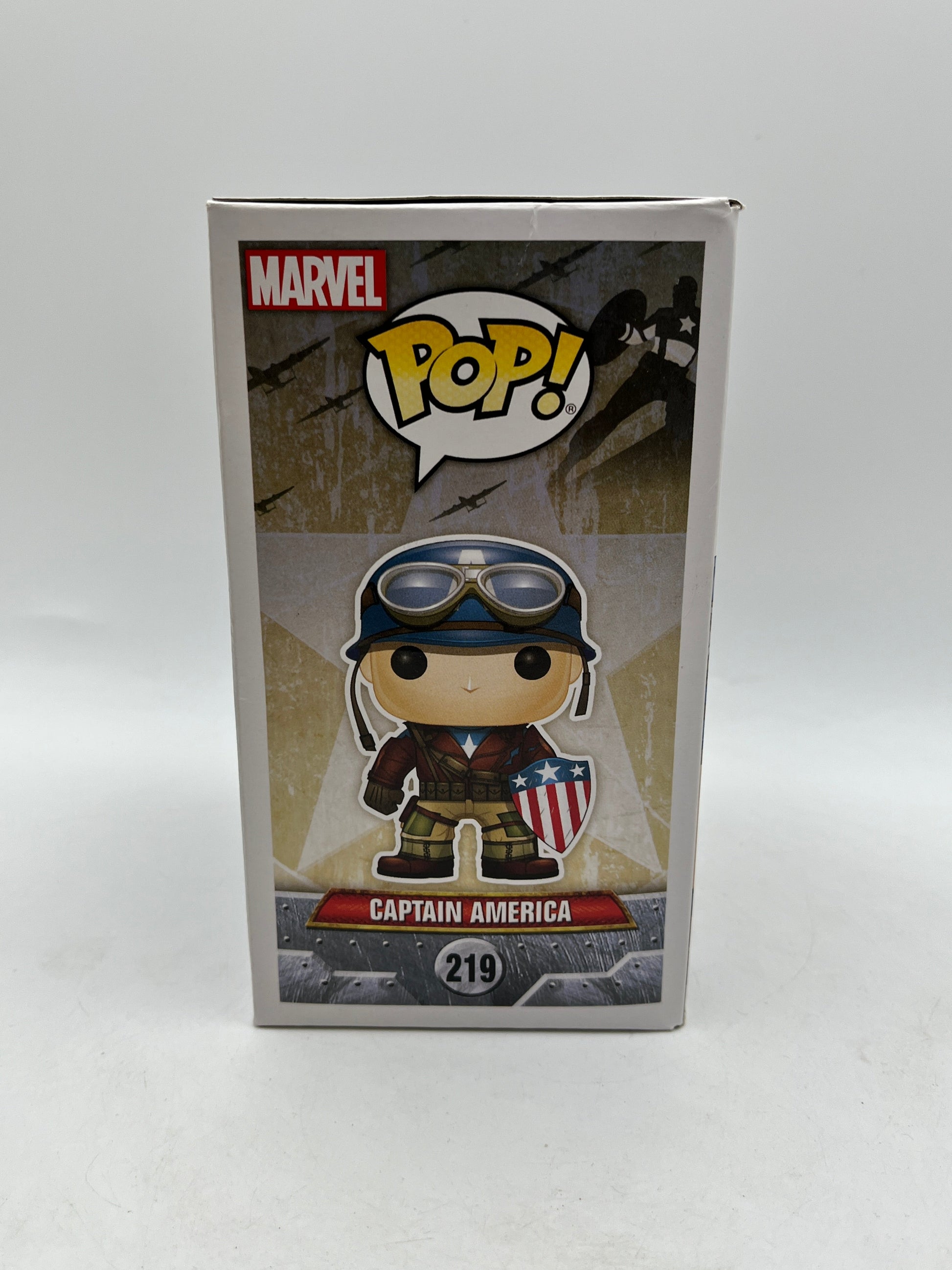 Funko POP! Marvel Captain America - First Avenger #219 - 2017 Convention Exclusive FRENLY BRICKS - Open 7 Days