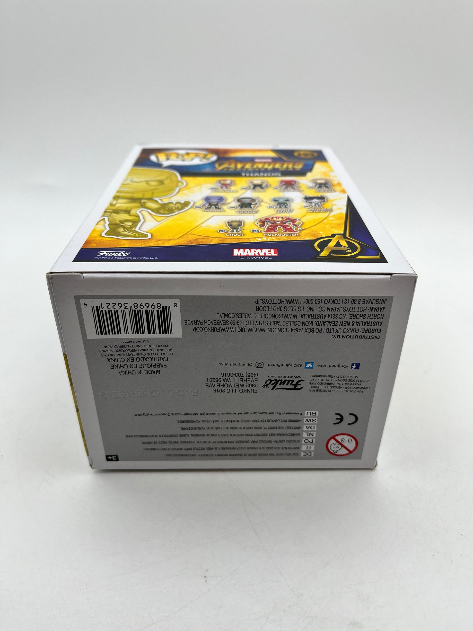 Funko POP! Marvel Avengers Infinity War - Thanos #289 - Walmart Exclusive FRENLY BRICKS - Open 7 Days