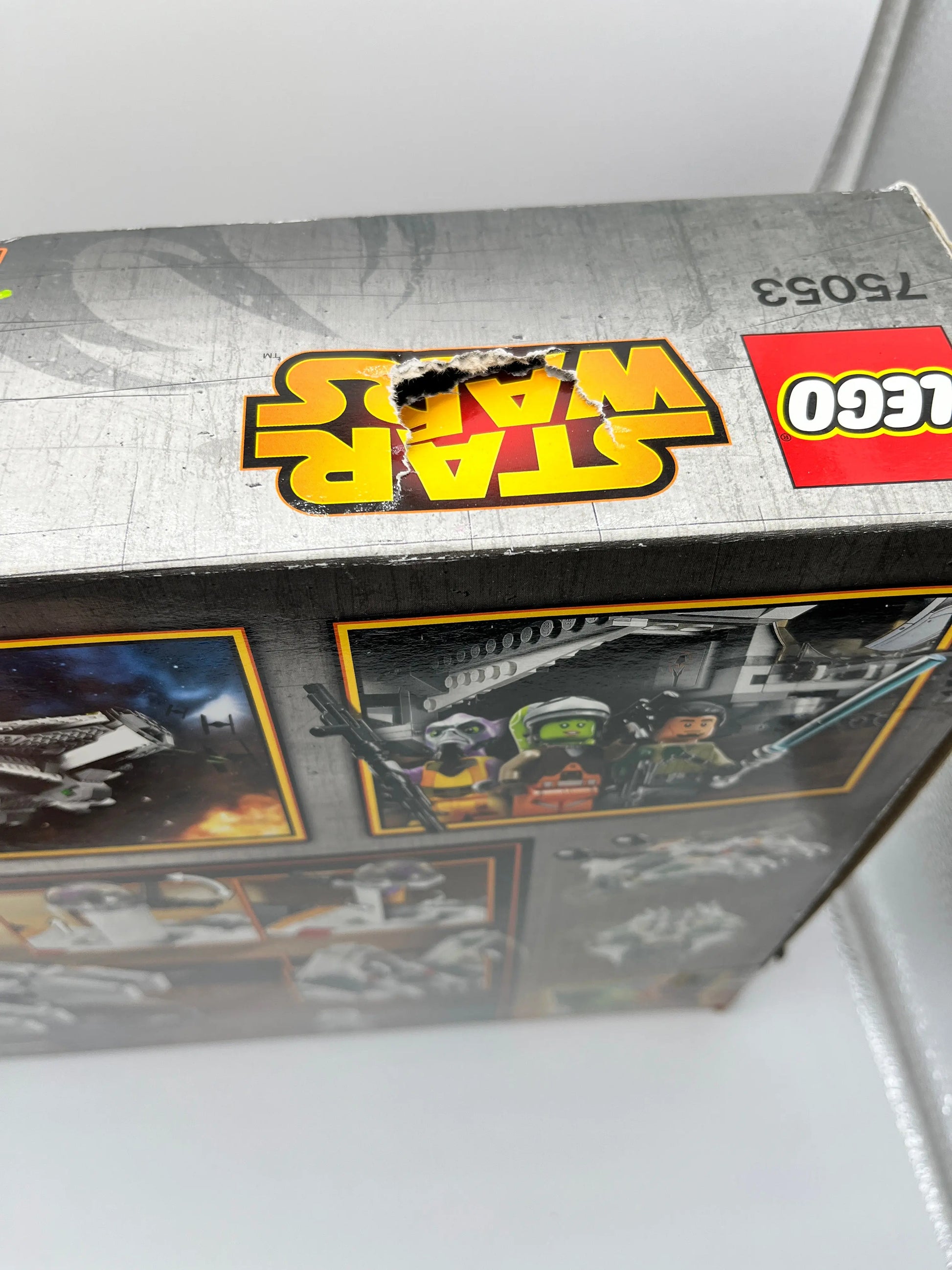 Lego Star Wars Rebels 75053 The Ghost - Not Sealed + 75048 The Phantom - Sealed Black Hair Kanan Jarrus FRENLY BRICKS - Open 7 Days