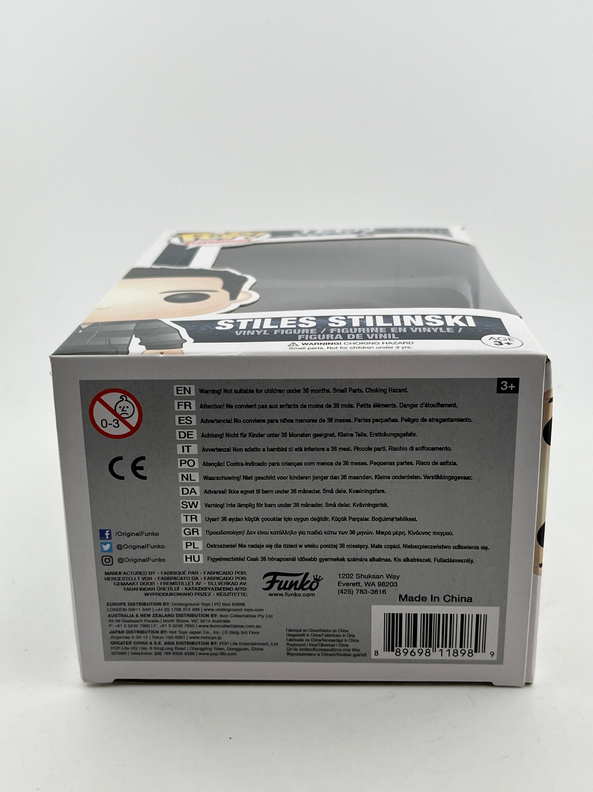 Funko POP! Television Teen Wolf - Stiles Stilinski #486 - Vinyl Collectable FRENLY BRICKS - Open 7 Days