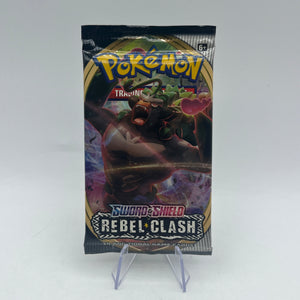 Pokémon TCG: Sword & Shield Rebel Clash Art Set 4x Boosters Factory Sealed FRENLY BRICKS - Open 7 Days