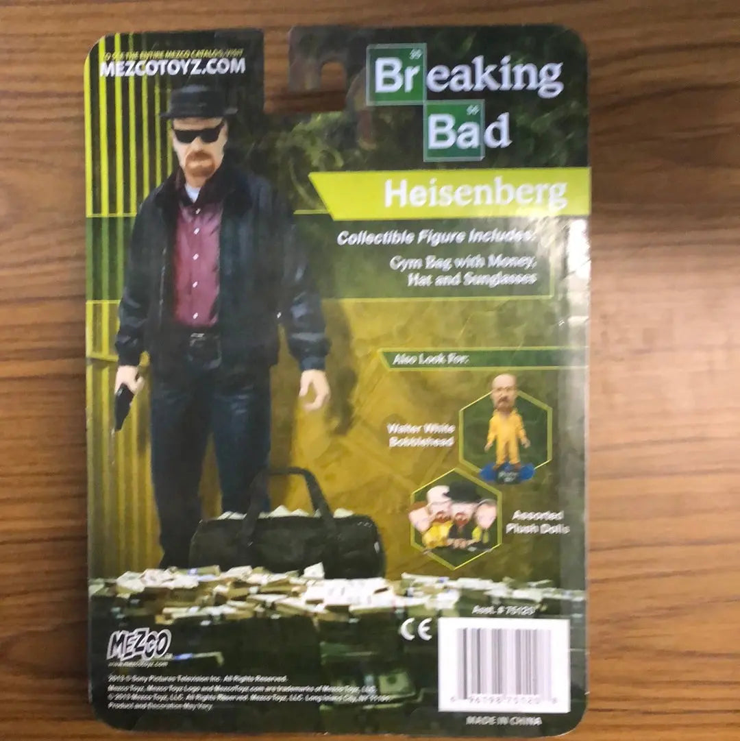 Breaking Bad Walter White Heisenberg Action Figure - PX Mezco FRENLY BRICKS - Open 7 Days