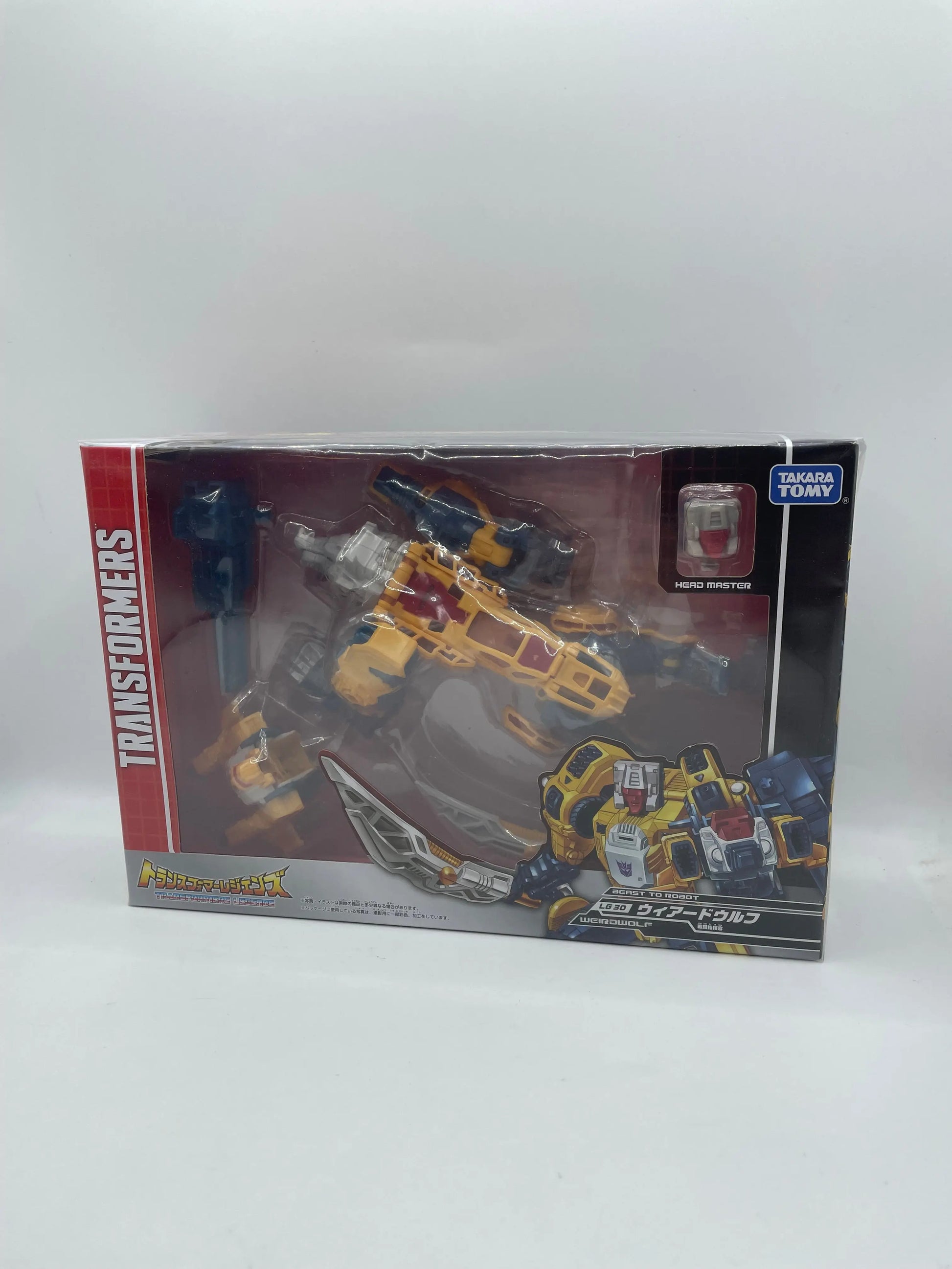 Takara Tomy Transformers Legends LG-30 Weirdwolf Head Master Brand New FRENLY BRICKS - Open 7 Days