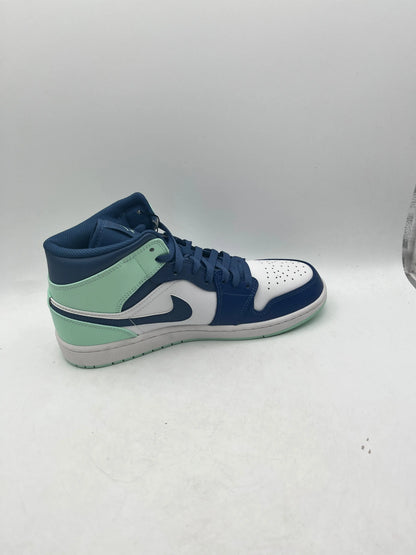 DS Nike Air Jordan 1 Mid Mystic Navy Mint Foam UK 8 - 554724-413 - New Condition FRENLY BRICKS - Open 7 Days
