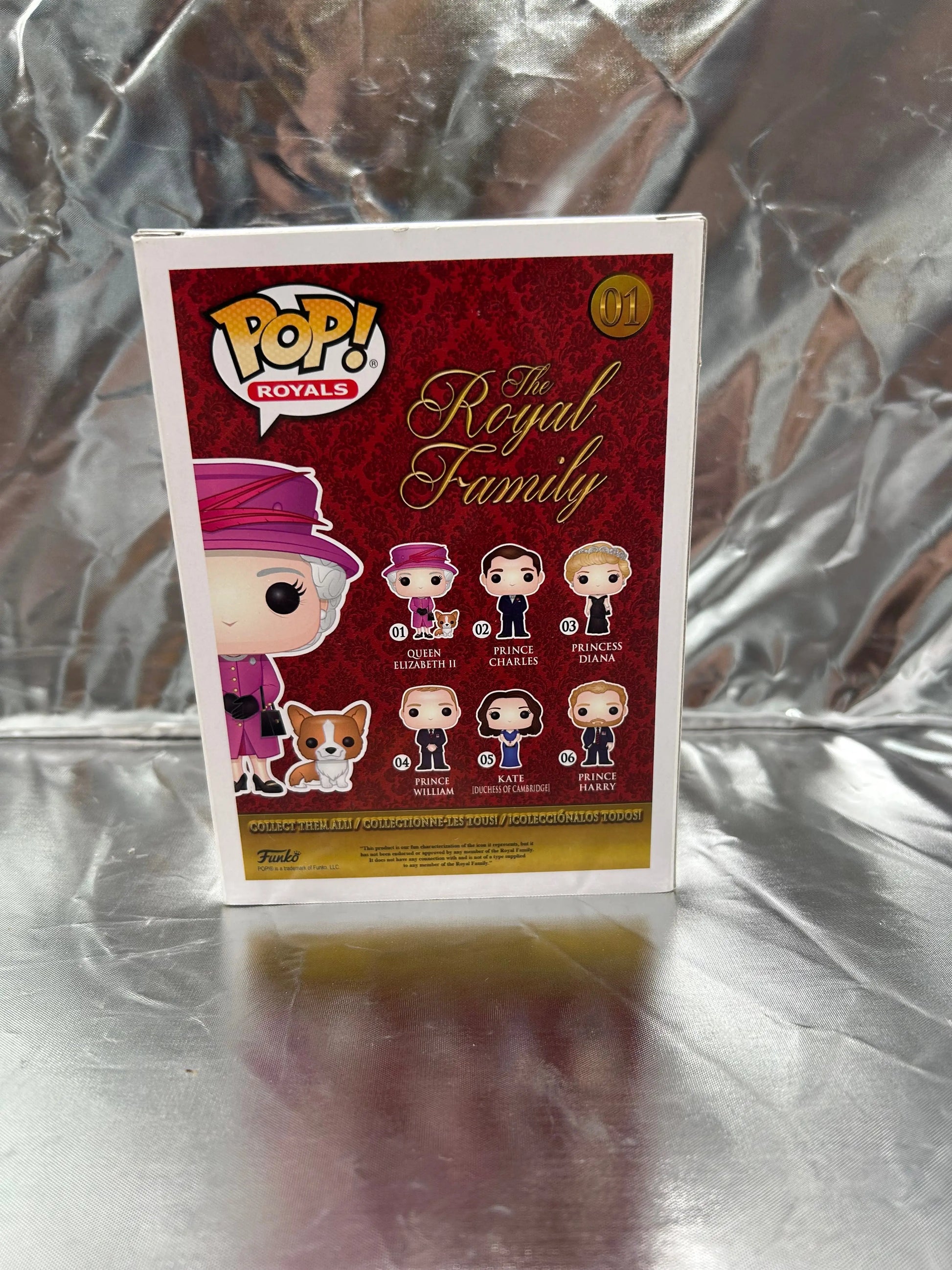 Funko POP Royals - The Royal Family  Queen Elizabeth II #01 FRENLY BRICKS - Open 7 Days