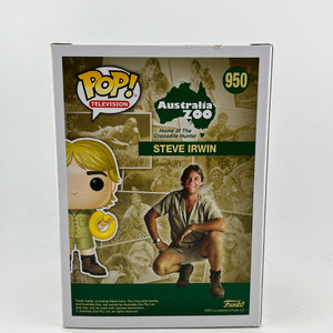 Funko POP! Television Australia Zoo - Steve Irwin #950 - Australia Zoo Exclusive FRENLY BRICKS - Open 7 Days