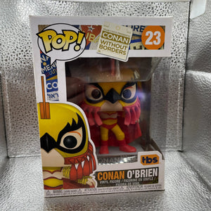 Conan O'Brien - Conan as Luchador Pop! Vinyl Figure 23 FRENLY BRICKS - Open 7 Days