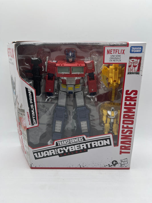 Transformers War for Cybertron Netflix Series Optimus Prime Battle 3-Pack FRENLY BRICKS - Open 7 Days