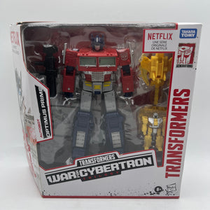 Transformers War for Cybertron Netflix Series Optimus Prime Battle 3-Pack FRENLY BRICKS - Open 7 Days