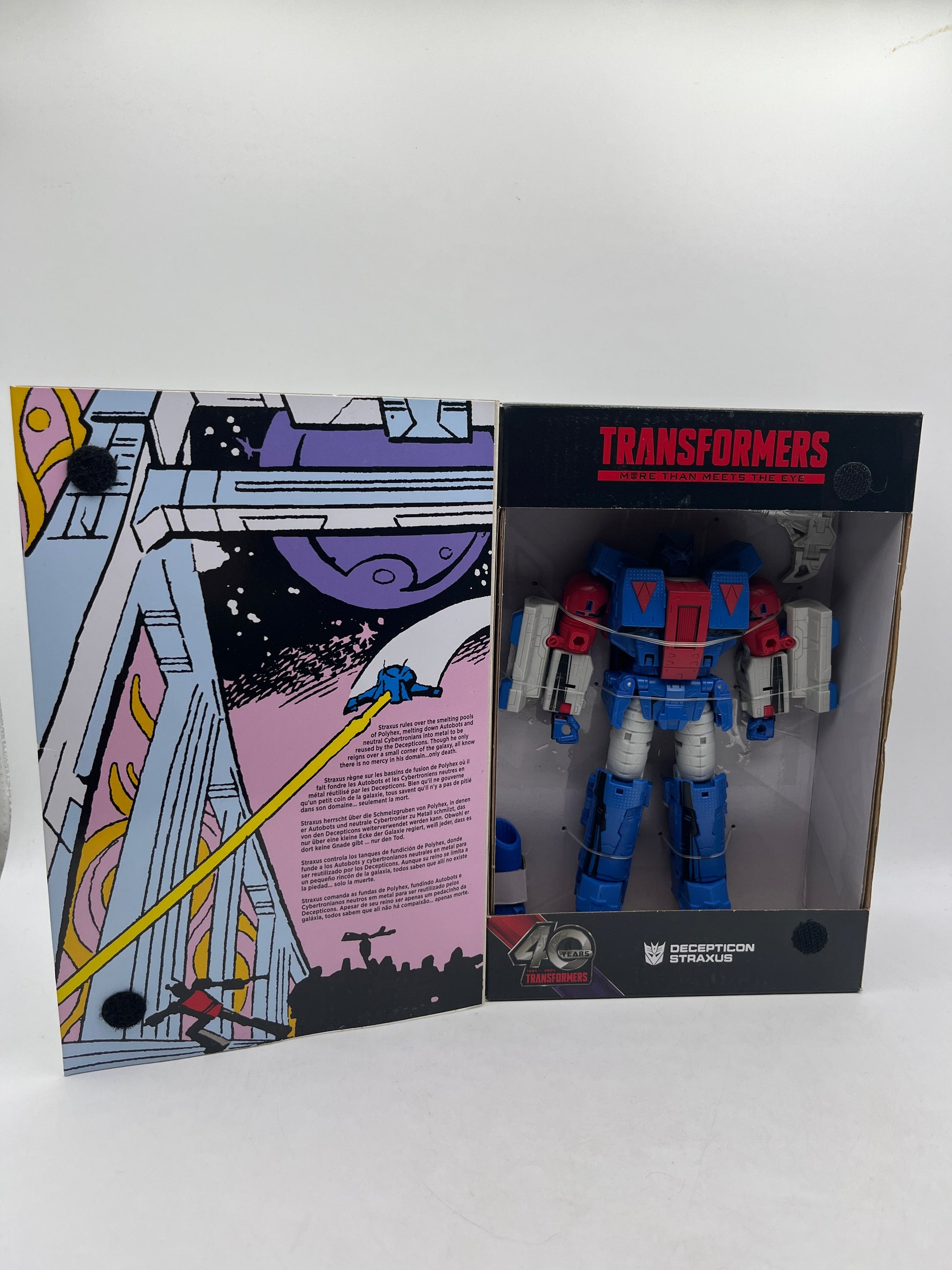 Transformers Generations Comic Edition Decepticon Straxus Hashbro Takara Tomy FRENLY BRICKS - Open 7 Days