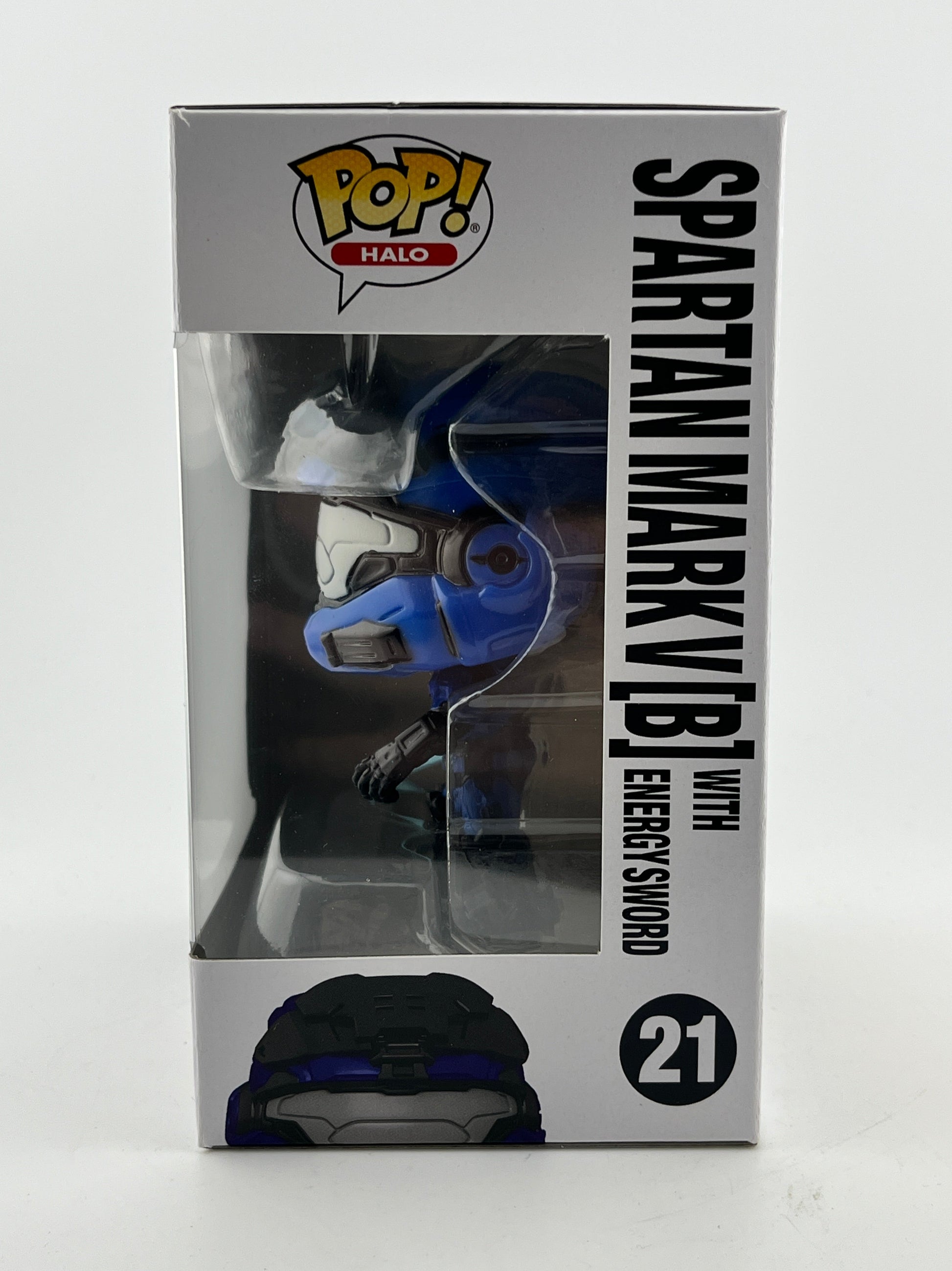 Funko POP! Games Halo - Spartan Mark V [B] With Energy Sword #21 - Vinyl Collectable FRENLY BRICKS - Open 7 Days