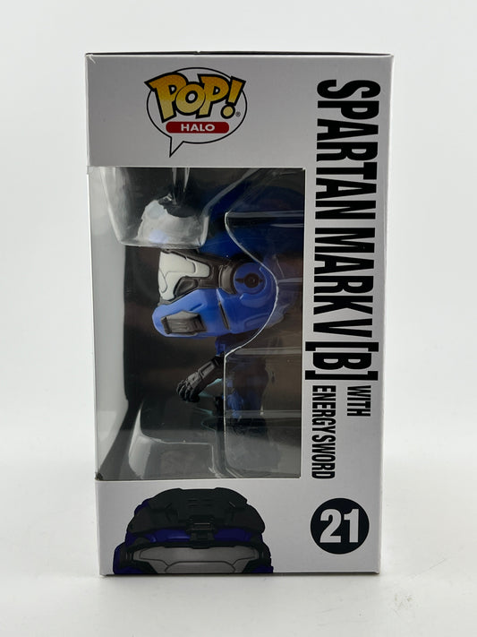 Funko POP! Games Halo - Spartan Mark V [B] With Energy Sword #21 - Vinyl Collectable FRENLY BRICKS - Open 7 Days
