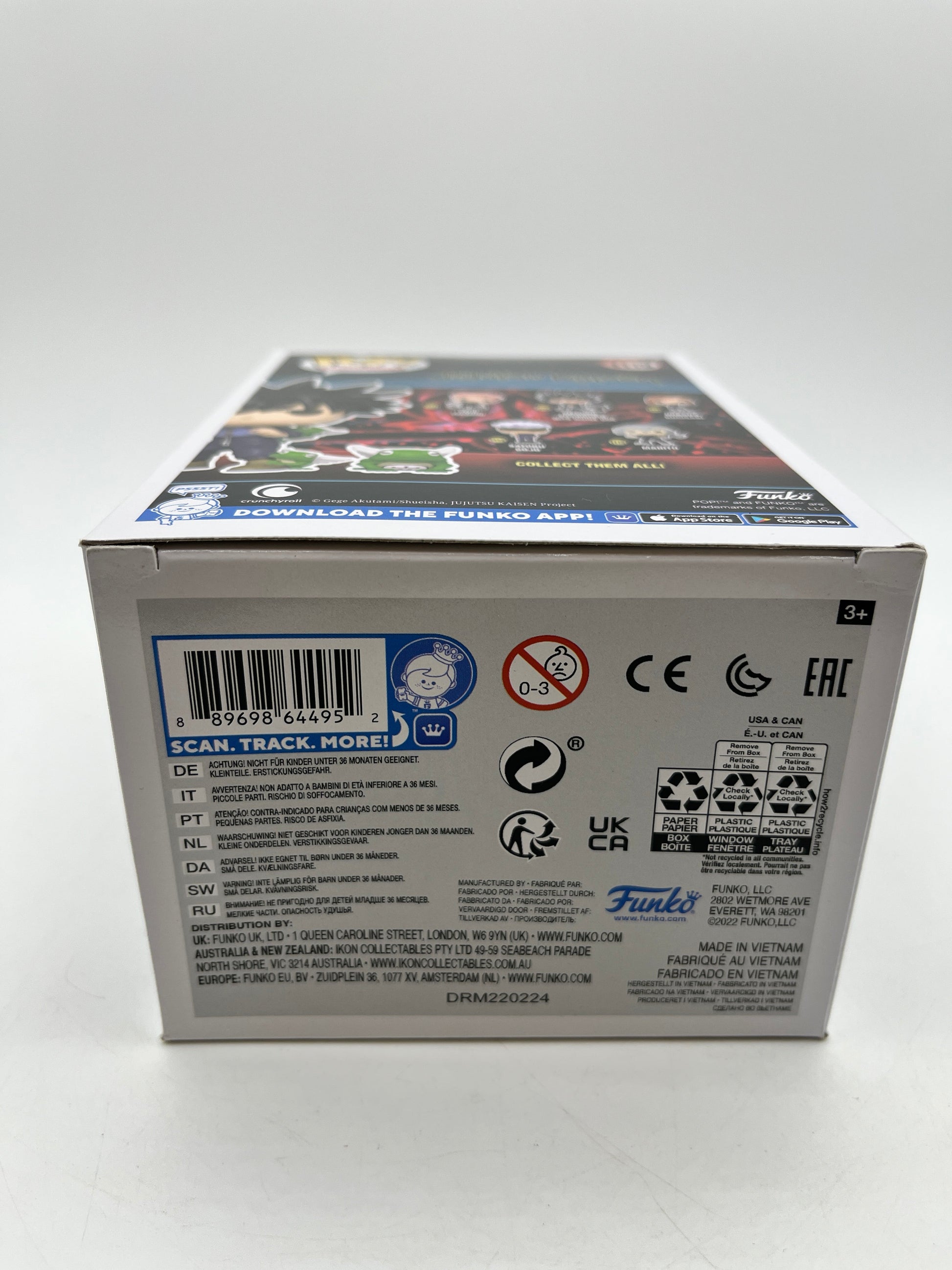 Funko POP! Animation JuJutsu Kaisen - Megumi Fushiguro With Toads #1119 - Vinyl Collectable FRENLY BRICKS - Open 7 Days