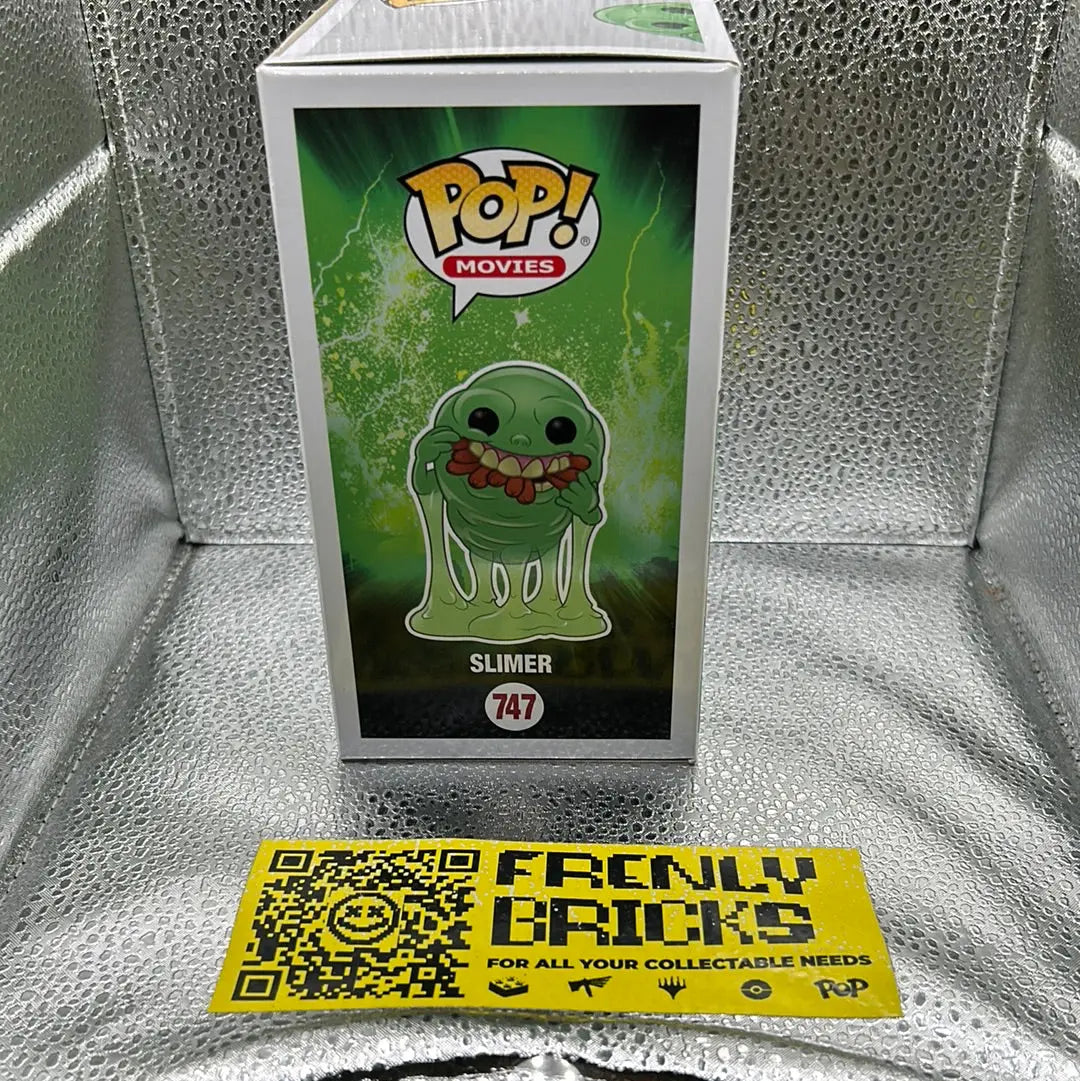 Pop Vinyl Movies 747 Slimer FRENLY BRICKS - Open 7 Days