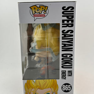 Funko POP! Animation Dragon Ball Z - Super Saiyan Goku With Emery #865 - Glow Chase FRENLY BRICKS - Open 7 Days