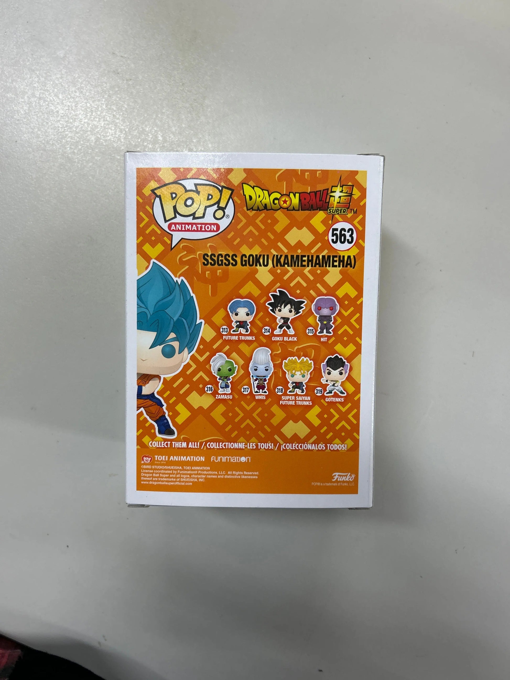 Pop Vinyl Dragon Ball Super #56 Ssgss Goku (Kamehameha) FRENLY BRICKS - Open 7 Days