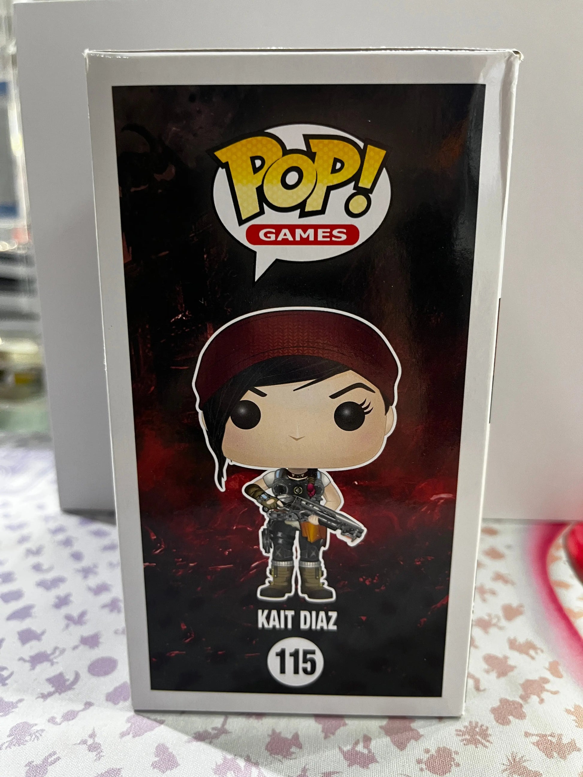 FUNKO POP VINYL Games Gears of War Kat Diaz #115 FRENLY BRICKS - Open 7 Days