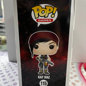 FUNKO POP VINYL Games Gears of War Kat Diaz #115 FRENLY BRICKS - Open 7 Days