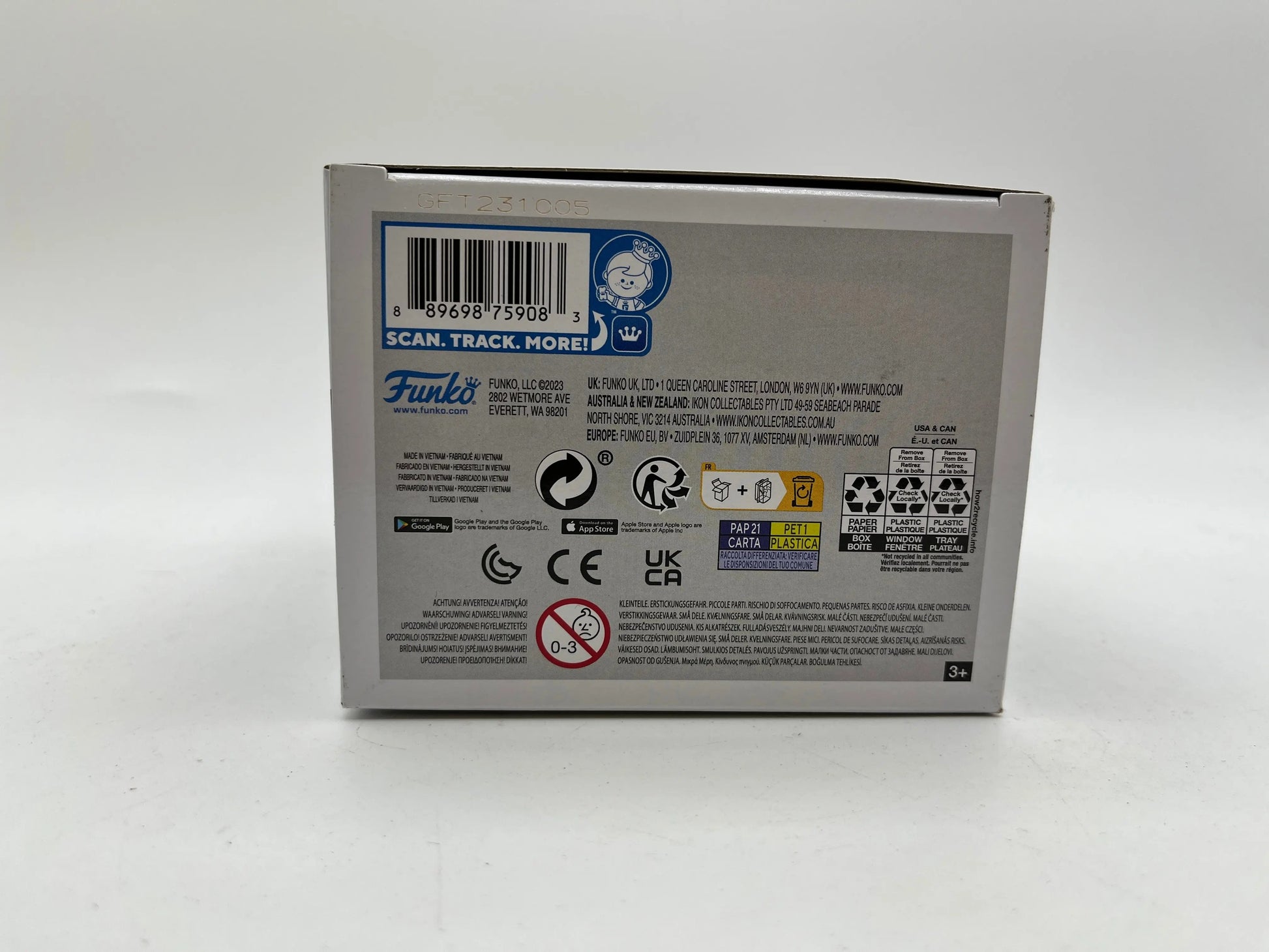 Funko POP! Movies - Black Phone The Grabber #1488 FRENLY BRICKS - Open 7 Days