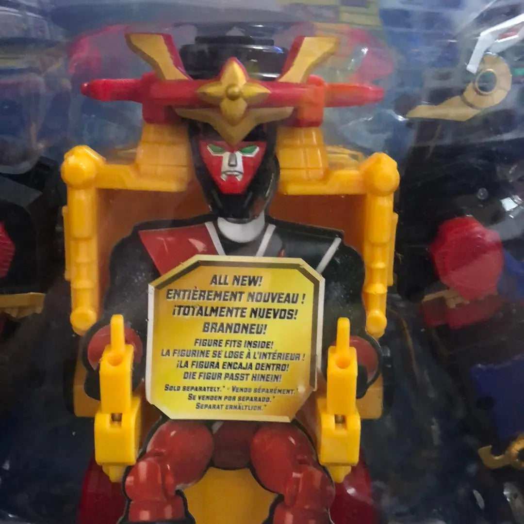 2017 Power Rangers DX NINJA STEEL DELUXE MEGAZORD 5 Zords FRENLY BRICKS - Open 7 Days