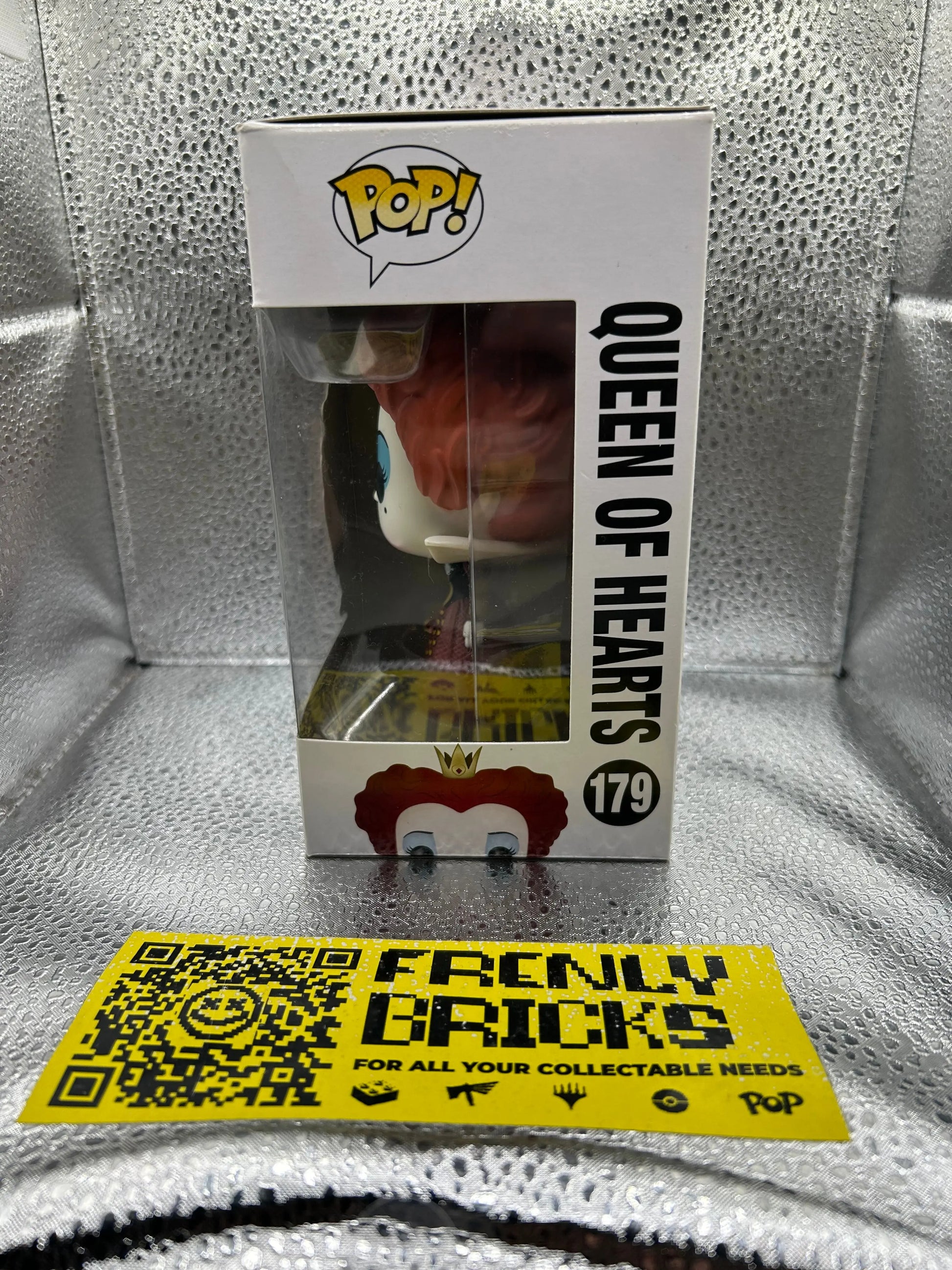 Pop Vinyl #179 Disney Alice In Wonderland Queen Of Hearts FRENLY BRICKS - Open 7 Days