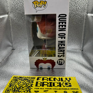 Pop Vinyl #179 Disney Alice In Wonderland Queen Of Hearts FRENLY BRICKS - Open 7 Days