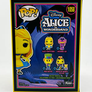Funko POP! Disney Alice In Wonderland - Alice (Curtsying) #1058 - Black Light Exclusive FRENLY BRICKS - Open 7 Days