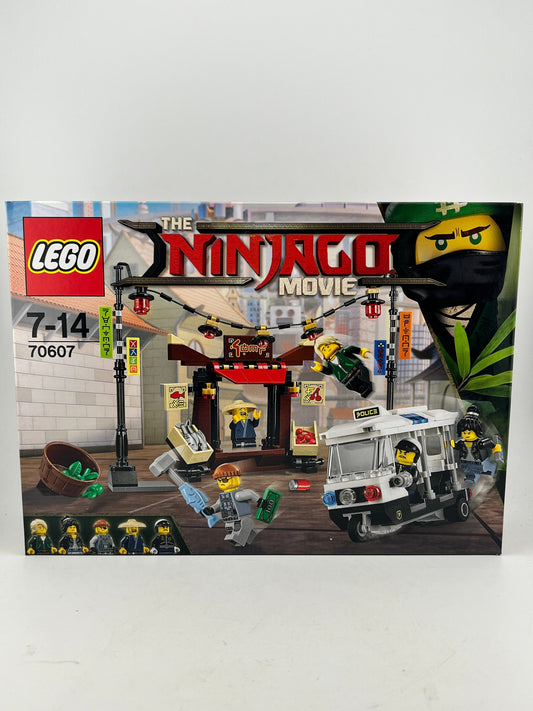 Lego The Ninjago Movie - City Chase 70607 - Sealed FRENLY BRICKS - Open 7 Days