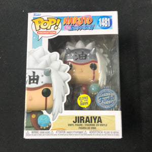 Funko Pop! Naruto: Shippuden Jiraiya with Rasengan GITD Pop! #1481 Exclusive FRENLY BRICKS - Open 7 Days