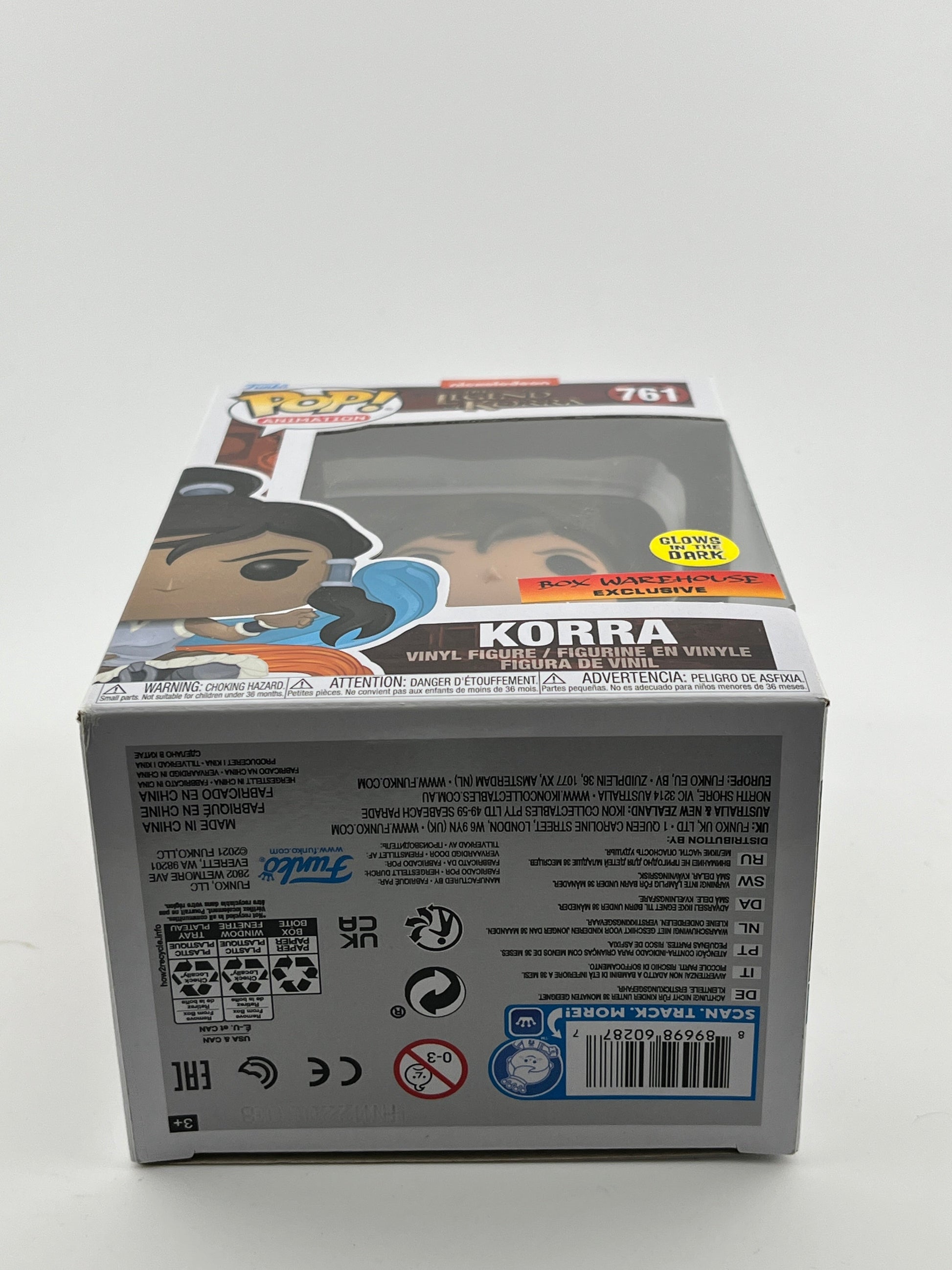 Funko POP! The Legend Of Korra - Korra #761 - Glow In The Dark - Box Wharehouse Exclusive FRENLY BRICKS - Open 7 Days