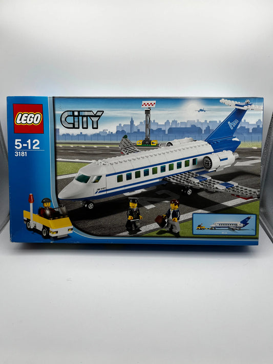 Lego City Passenger Plane 3181 FRENLY BRICKS - Open 7 Days