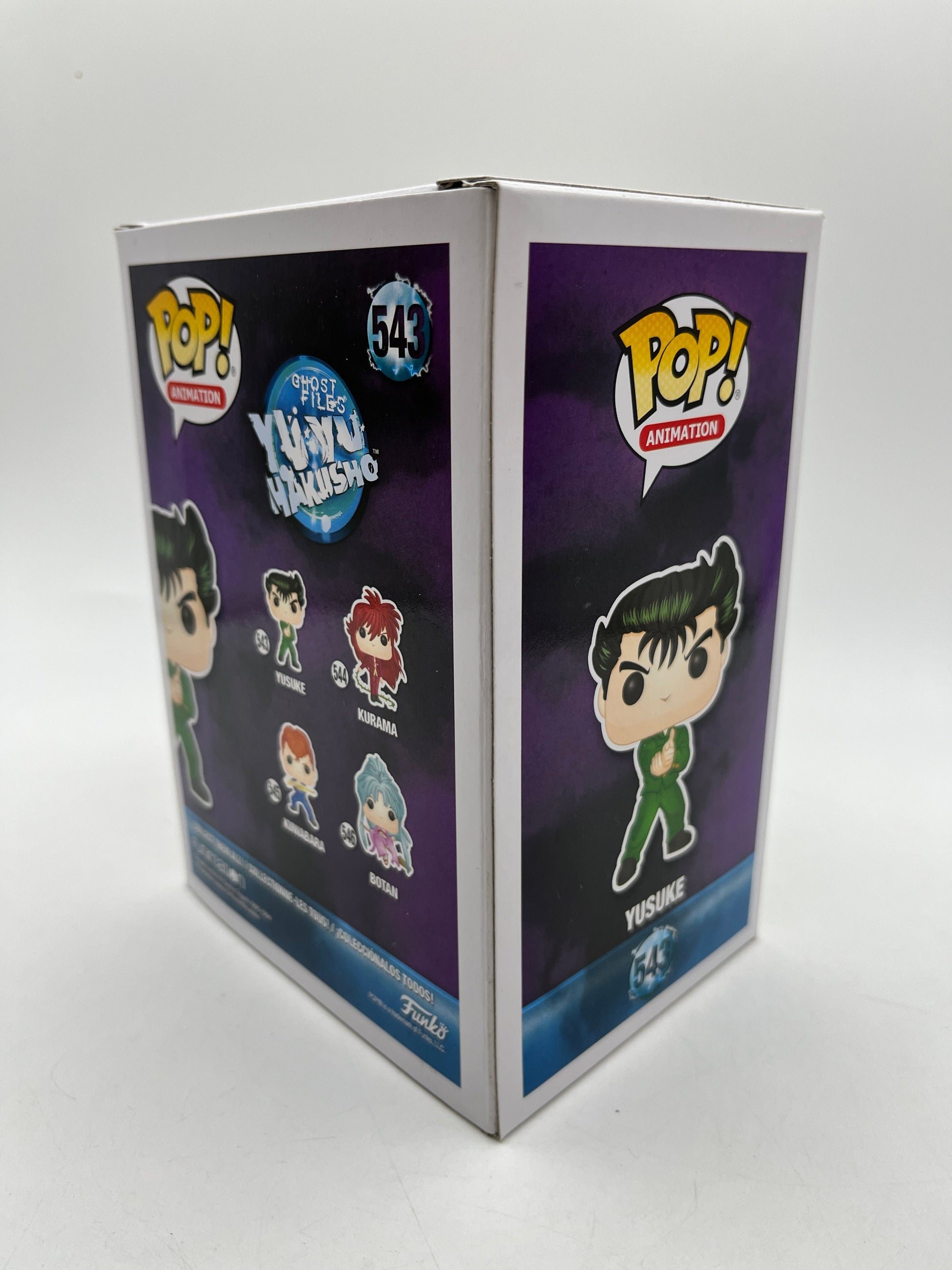 Funko POP! Animation Ghost Files YuYu Hakusho - Yuske #543 - Vinyl Collectable FRENLY BRICKS - Open 7 Days