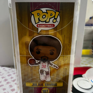 Funko Pop Vinyl Basketball NY Nets Julius Erving #107 FRENLY BRICKS - Open 7 Days